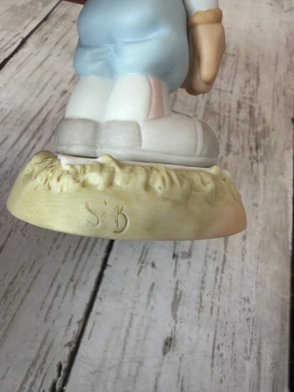 Precious Moments “Let’s Have A Ball Together” 2001 Baseball Figurine #889849 - Picture 11 of 11